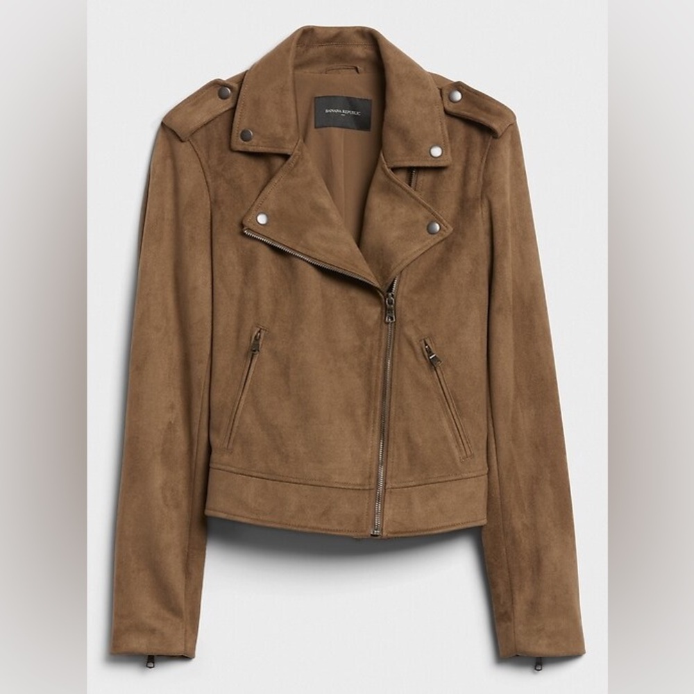Banana Republic Faux Suede Jacket